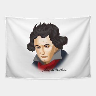 Ludwig van Beethoven with a difference Tapestry