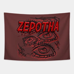 Zepotha Eyes Design Tapestry