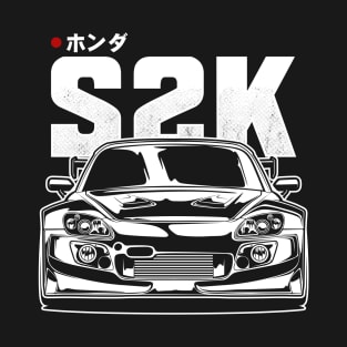 S2000 AP2 Spoon Sports (White Print) T-Shirt