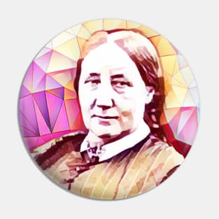 Elizabeth Gaskell Abstract Pink Portrait | Elizabeth Gaskell Abstract Pink Artwork 13 Pin