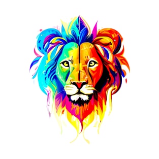 Lion Couleurs 02 T-Shirt