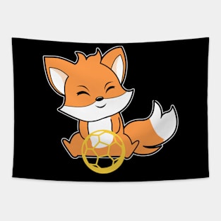 Soccer Fox Tapestry