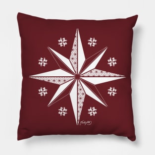 Star of Fëanor (white) Pillow