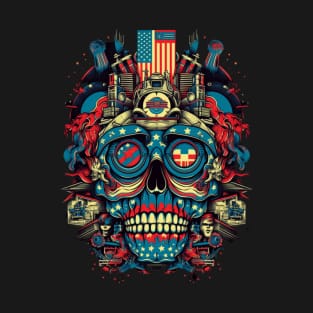 Colorful Skull T-Shirt