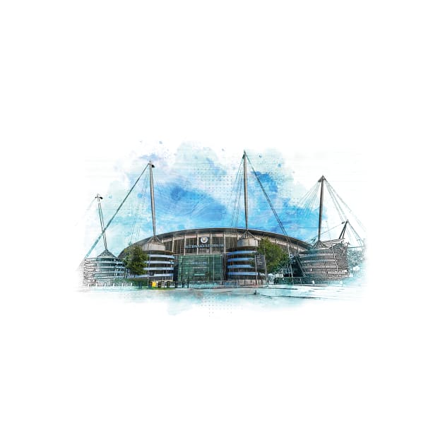 Manchester City - Etihad Stadium by Phil Shelly Creative
