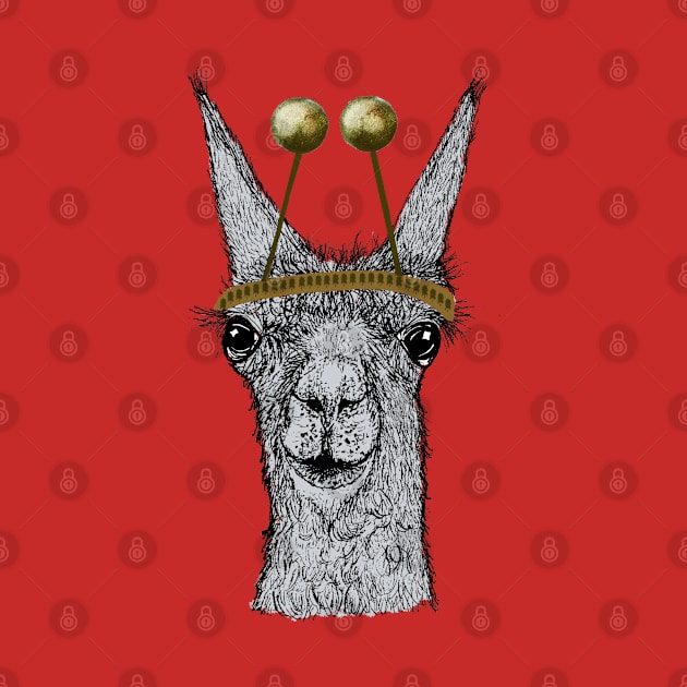 Lama Christmas by msmart