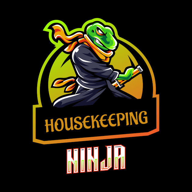 Housekeeping Ninja by ArtDesignDE