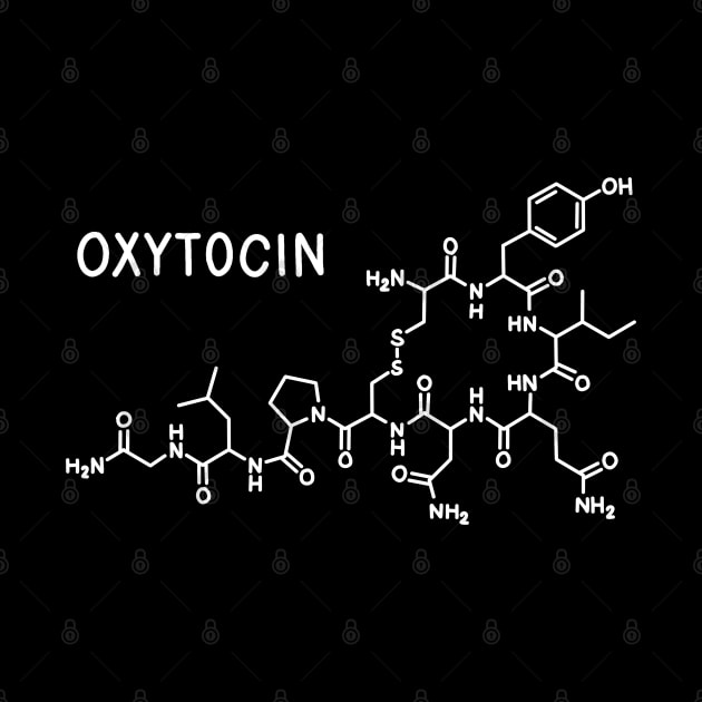 Oxytocin molecule by valentinahramov