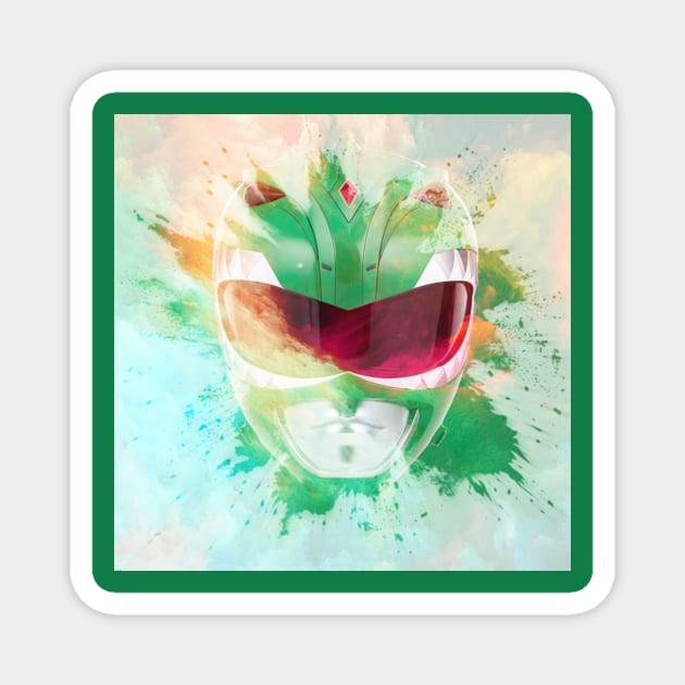 GREEN RANGER IS THE GOAT MMPR Magnet by TSOL Games