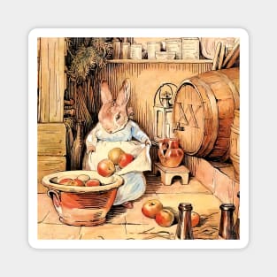 “Making Apple Cider” by Beatrix Potter Magnet