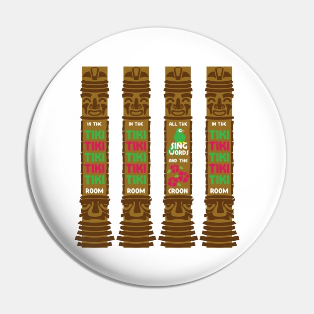 Tiki Time Pin by tinkermamadesigns