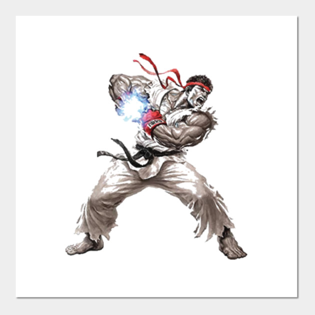 Ryu Street Fighter Posters And Art Prints Teepublic Au