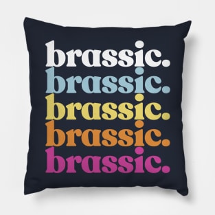 Brassic - Manchester/Lancashire Pride Pillow