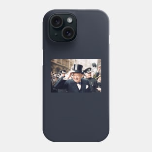 Sir Winston in Colour Phone Case