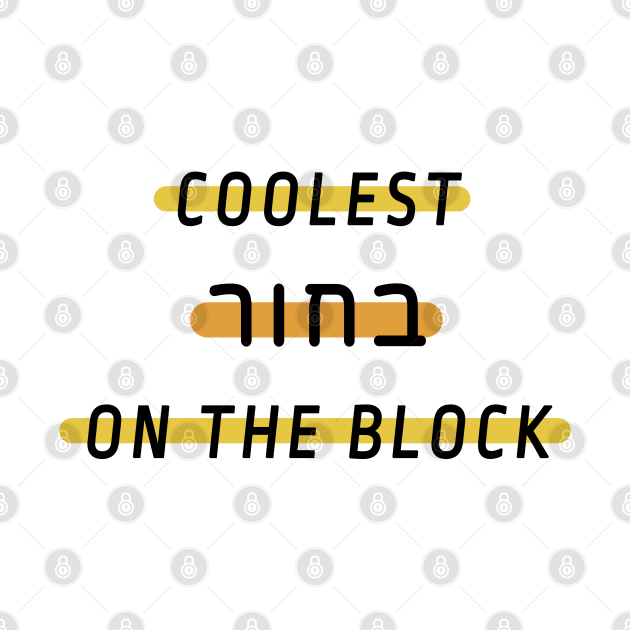 Coolest guy on the block hebrew slang coolest bachur Hebrew Slang