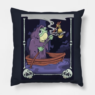 Mystic Frog Waters Pillow