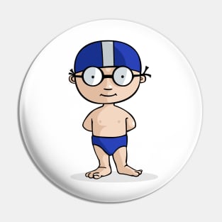 Swimmer Pin