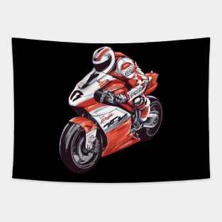 Motorcycles Biker Lovers Tapestry