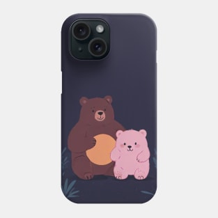 Bear and son Phone Case