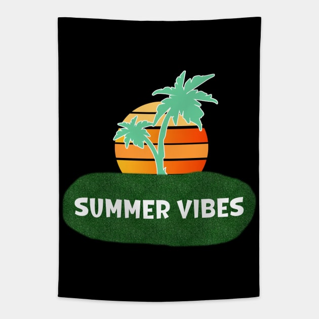 Summer Vibes Tapestry by Prime Quality Designs