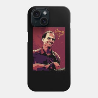 james taylor, 1980s | Vintage poster Phone Case