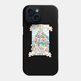 Tarot Card Otaku Ahegao Lewd Hentai Anime Occult Pagan Wicca Phone Case