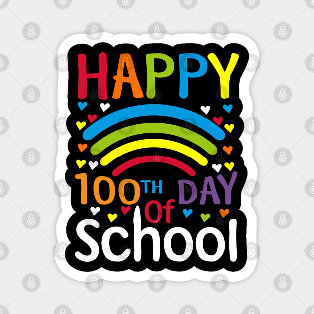 Happy 100 th day of school Magnet by rohanbhuyan