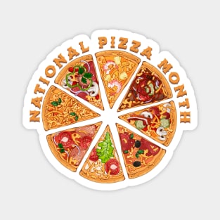 National Pizza Month Magnet