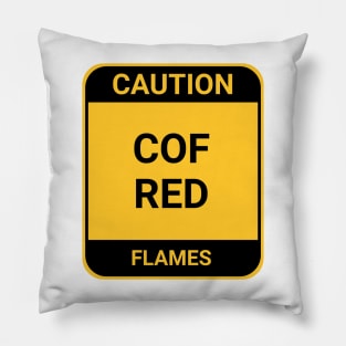 COF RED Pillow