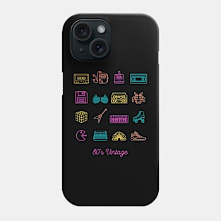 Vintage Retro 80s Nostalgia Funny Phone Case