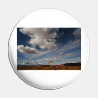 Monument Valley and Clouds2 Pin