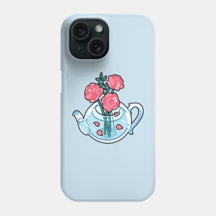 Rose Teapot Phone Case