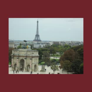 Paris View From the Louvre Museum T-Shirt