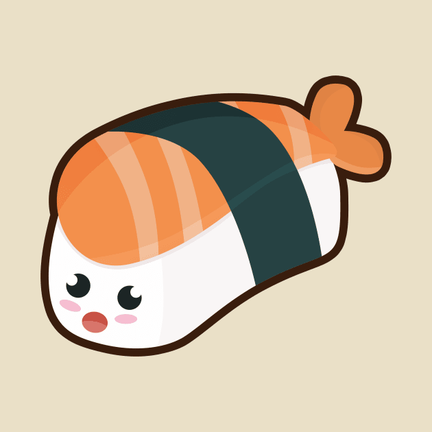 Kawaii Nigiri Salmon by KawaiiNir