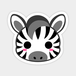 Cute Zebra Magnet
