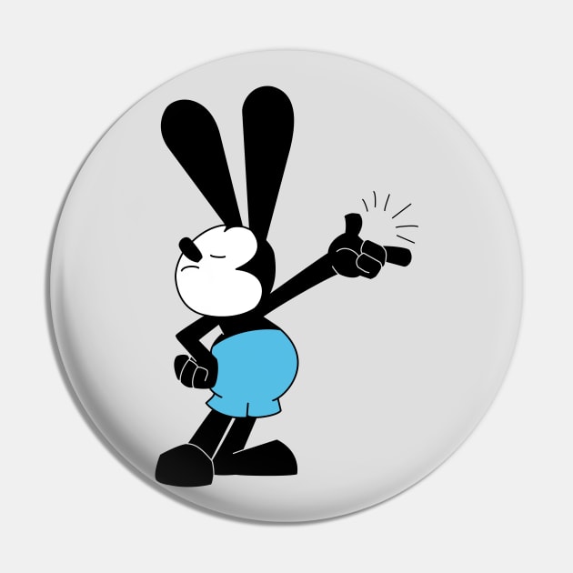 Sassy Oswald Pin by NoirPineapple