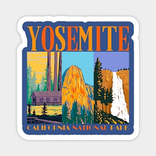 Yosemite National Park California Magnet