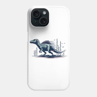 Minimalistic Spinosaurus Phone Case