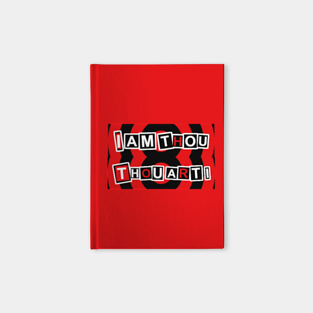 I Am Thou Thou Art I Persona 5 Notebook Teepublic