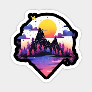 Enchanted Sunset Magnet