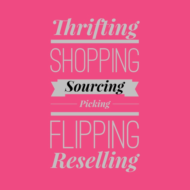 Thrifting Shopping Sourcing Picking Flipping Reselling by SeeAnnSave