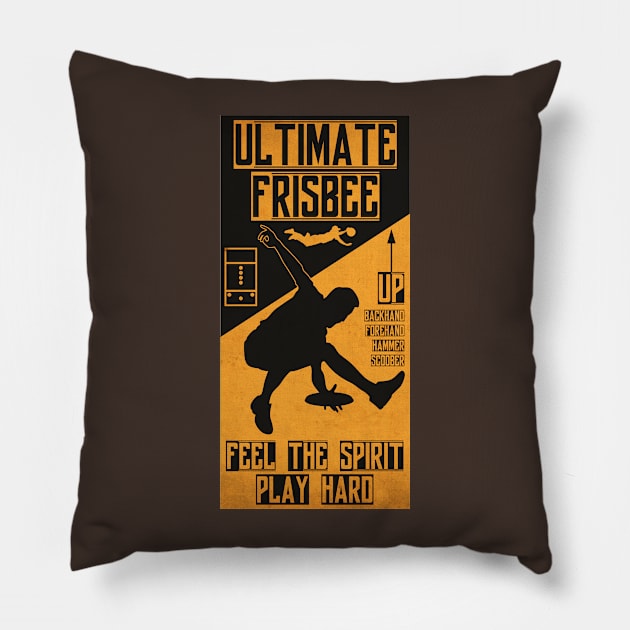 Ultimate: Feel The Spirit Pillow by CTShirts