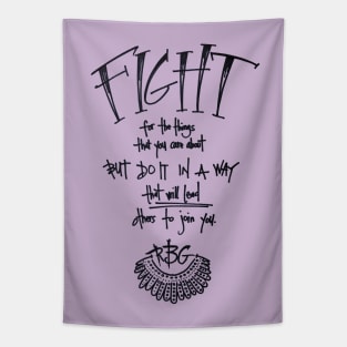 fight like RBG Tapestry