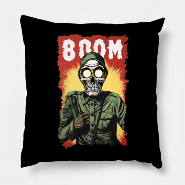 Propagandead: Boom Pillow by JDTee