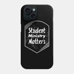 Student Ministry Matters White Logo Phone Case
