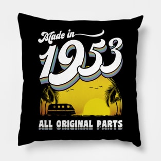 Made in 1953 70th Birthday Gift 70 Years Old 70th Birthday Pillow