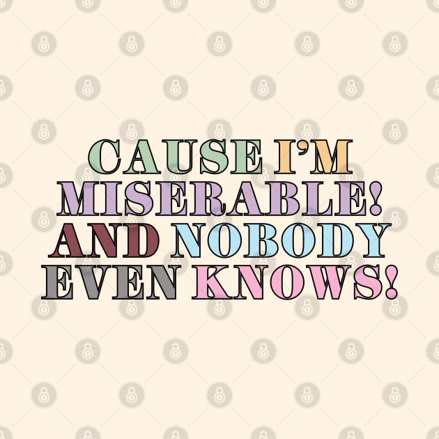 Nobody Even Knows! by Likeable Design