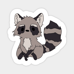 Loki The Raccoon Magnet