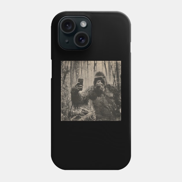 Bigfoot Believer Selfie Phone Case by Vlaa