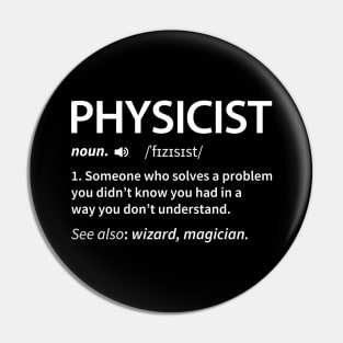 Physicist Definition Pin